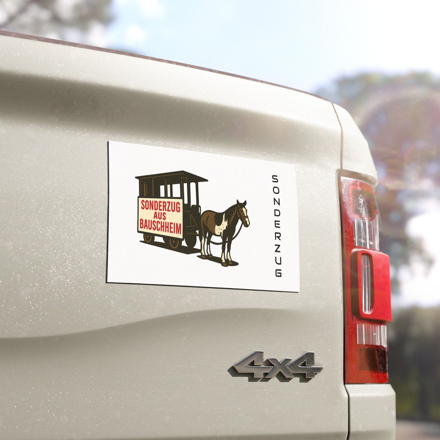 Sonderzug Car Magnet