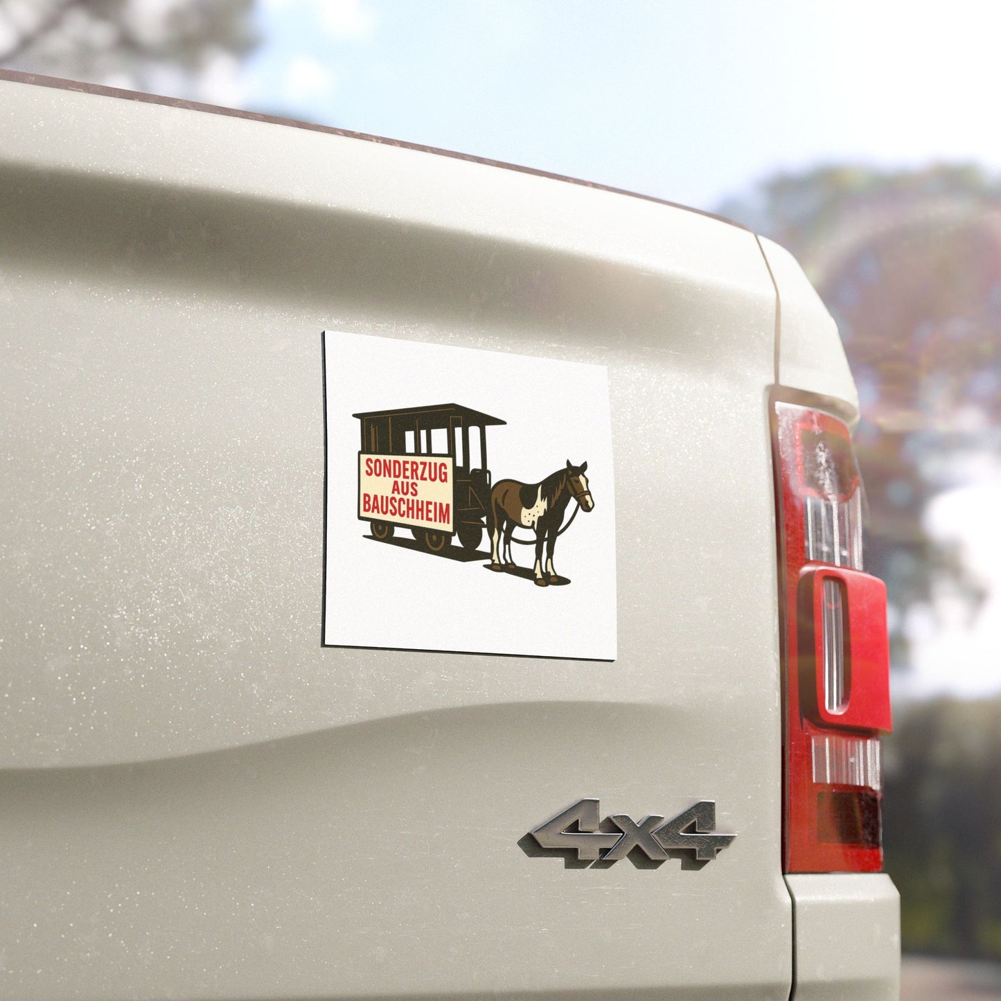 Sonderzug Car Magnet