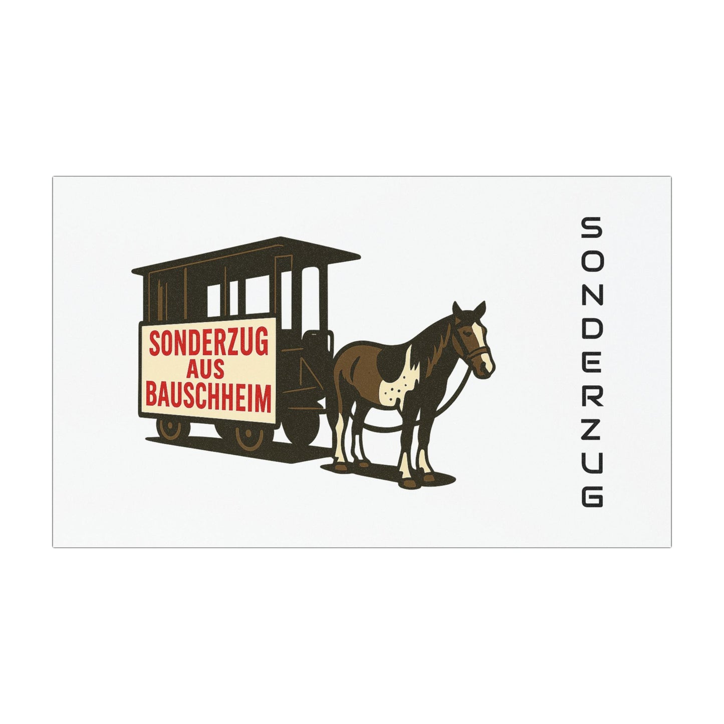 Sonderzug Car Magnet