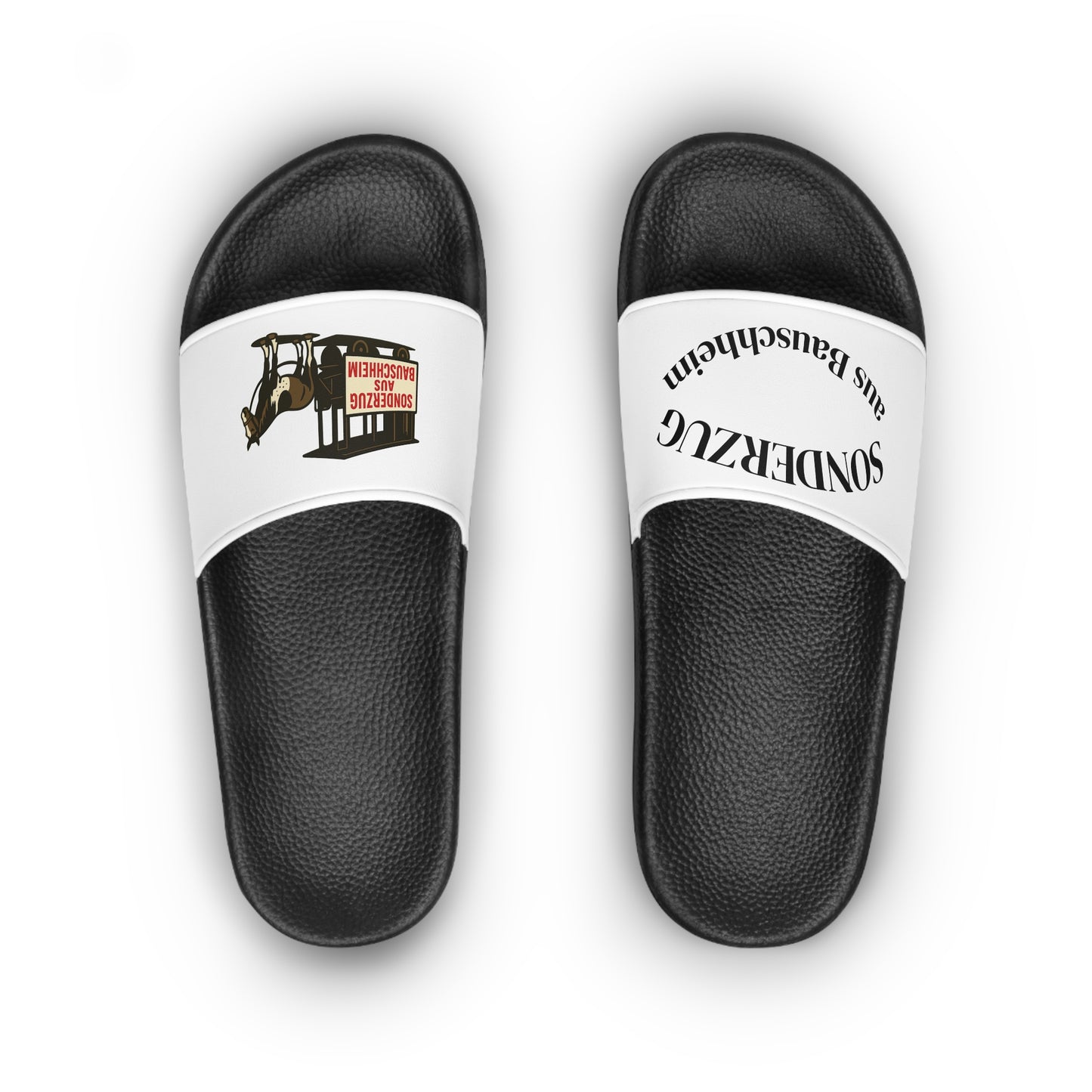 Trendy Sonderzug aus Bauschheim Slides (schlappen)