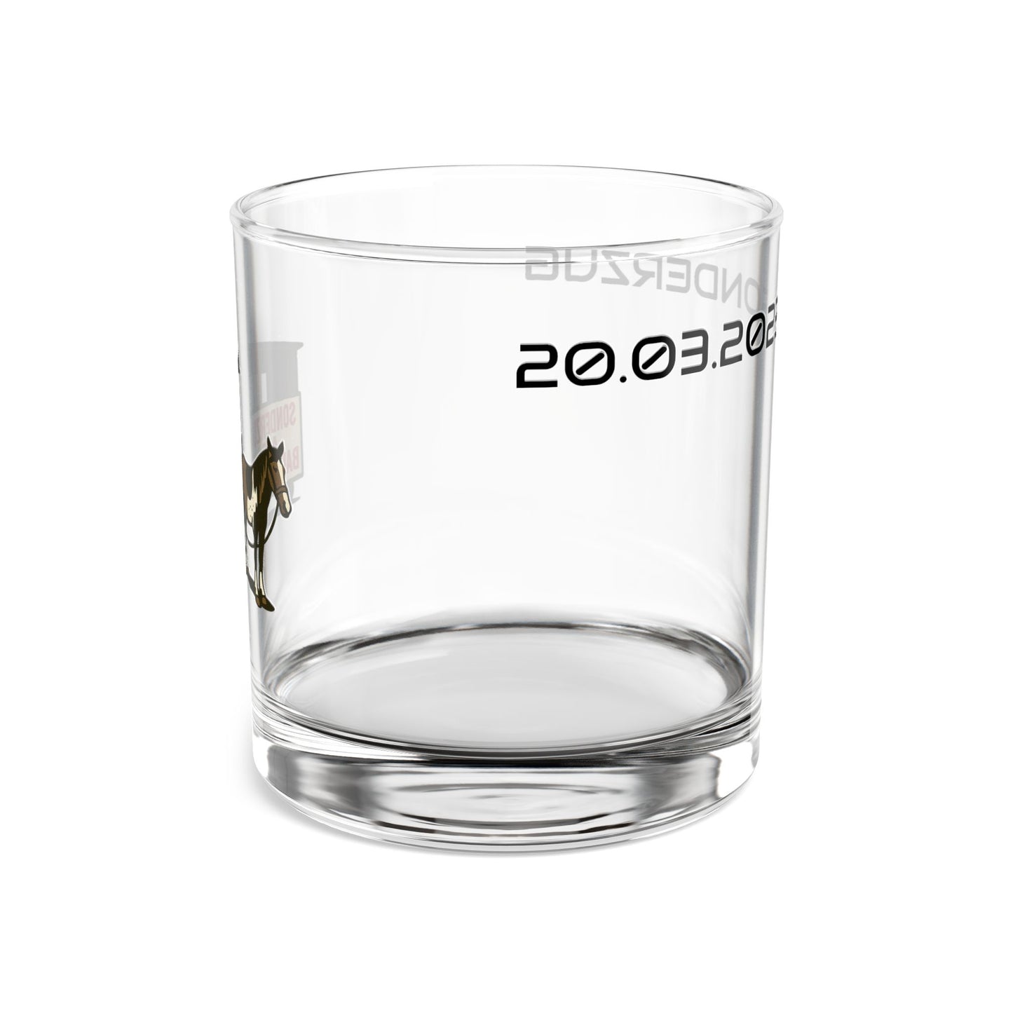 Sonderzug whiskey glass