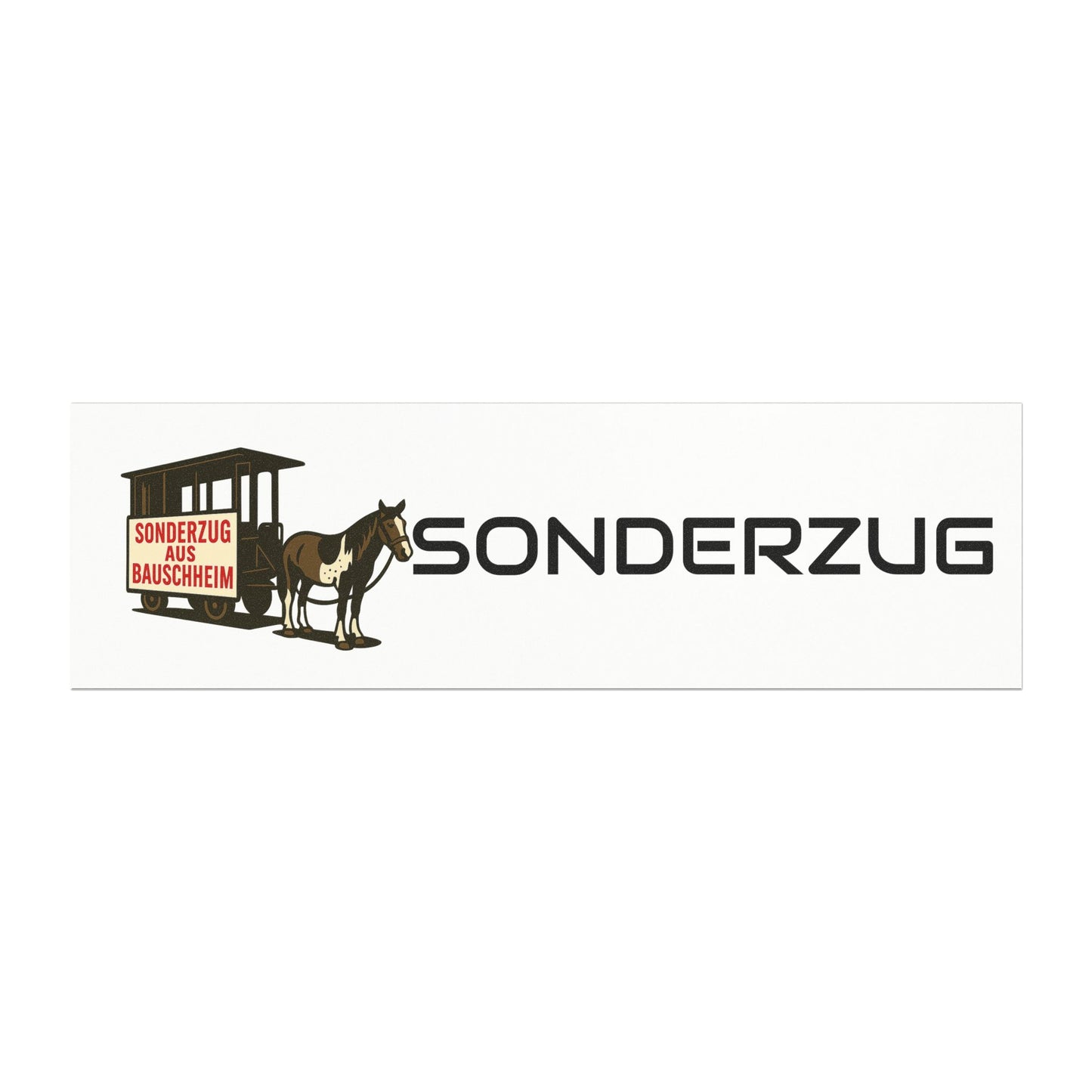 Sonderzug Car Magnet