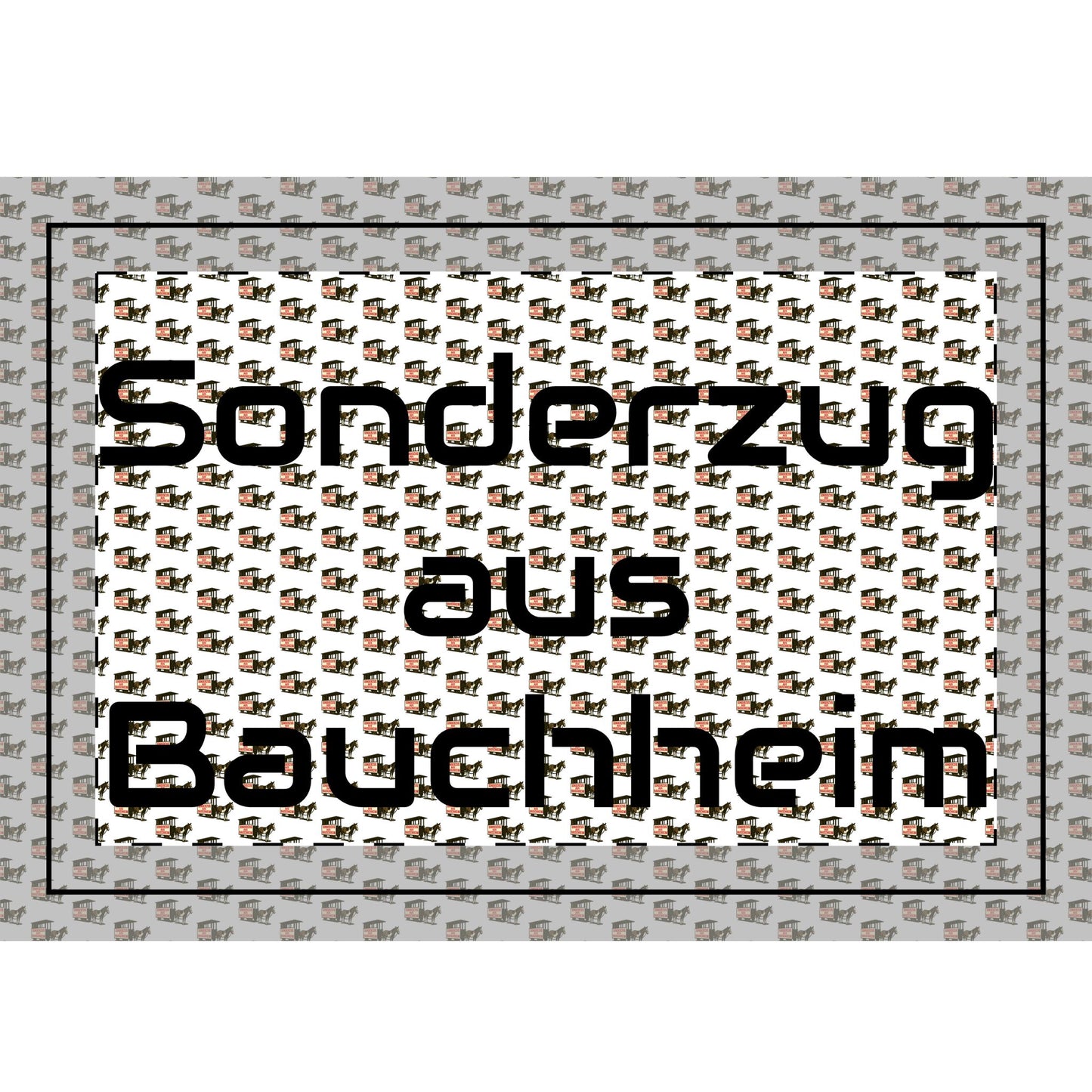 Sonderzug Hand Flag