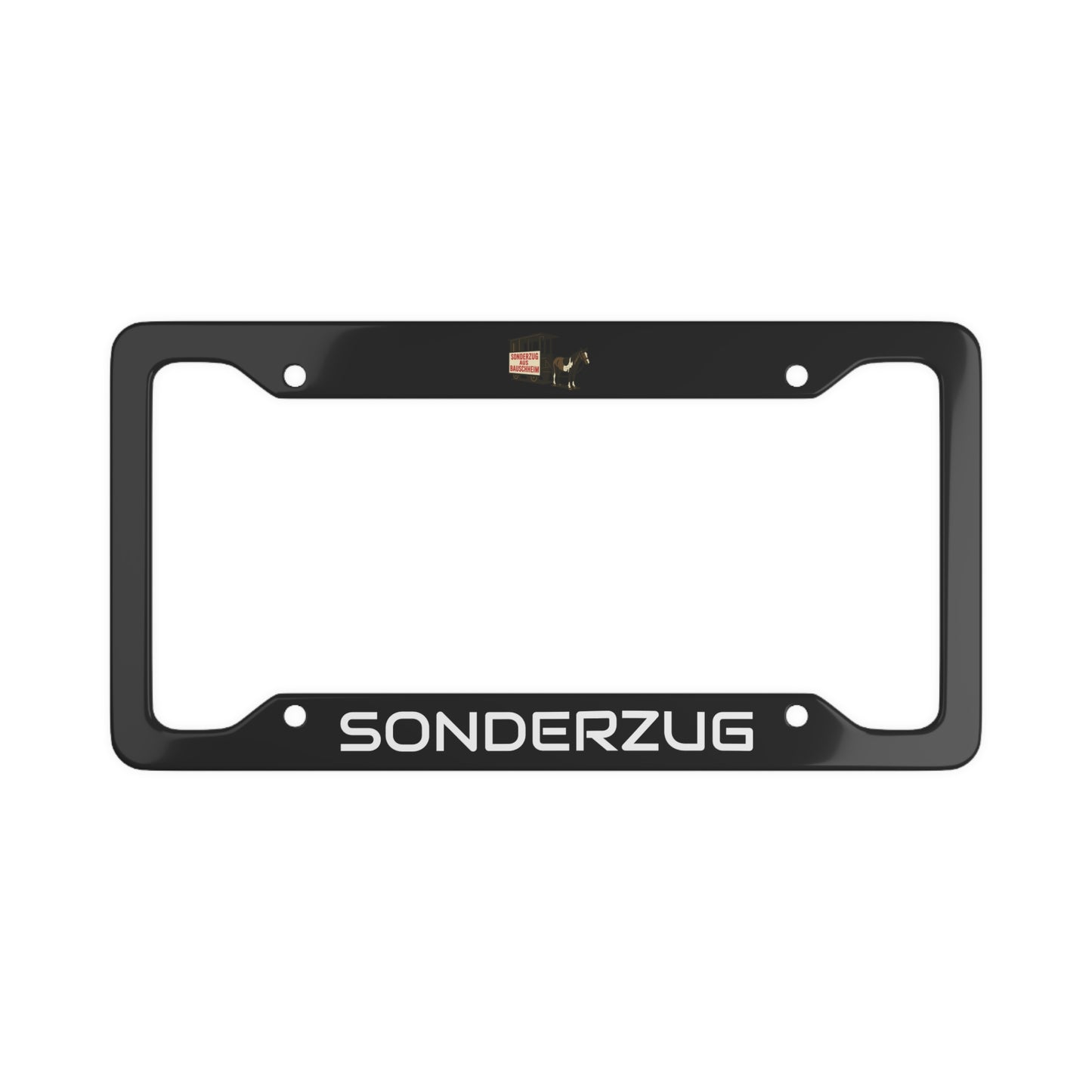 Sonderzug License Plate Frame