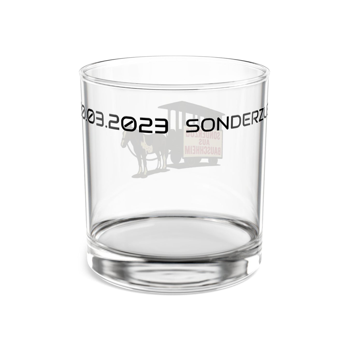 Sonderzug whiskey glass