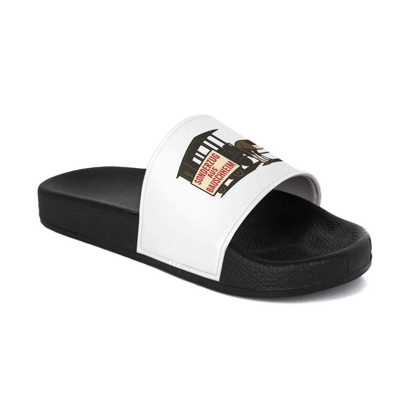 Trendy Sonderzug aus Bauschheim Slides (schlappen)