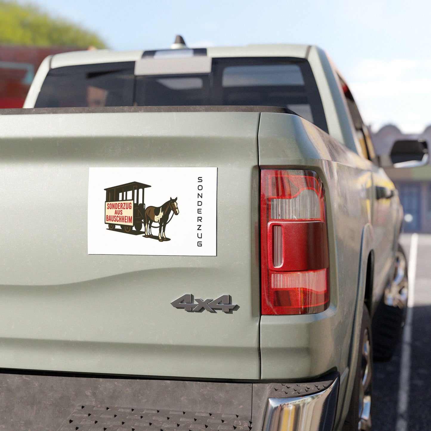 Sonderzug Car Magnet